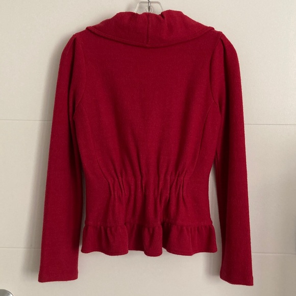 HWR Anthropologie wool jacket or cardigan - Picture 3 of 7